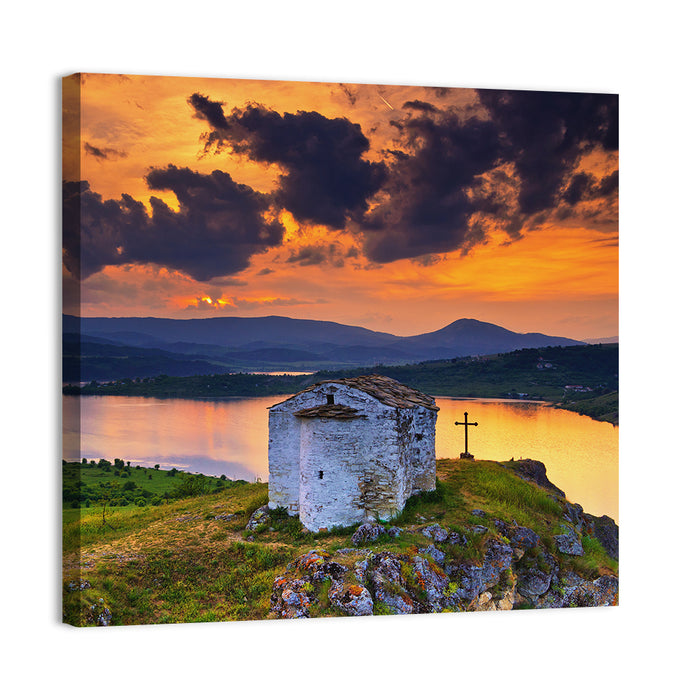 St John of Rila Chapel, Pchelitsa Wall Art as a canvas print