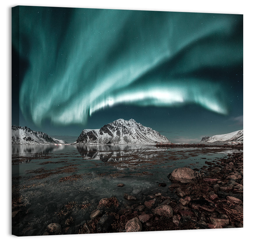 Lofoten Northern Lights Wall Art
