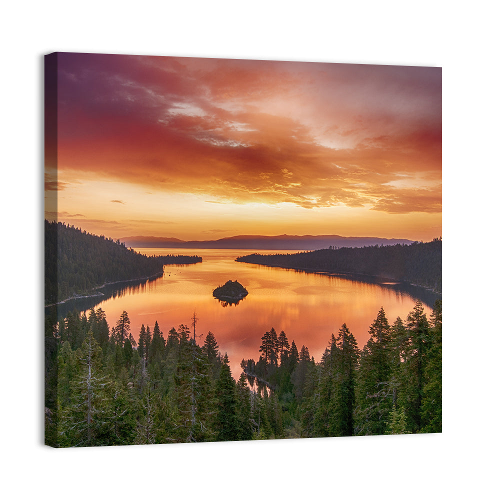 Lake Tahoe Sunrise Wall Art
