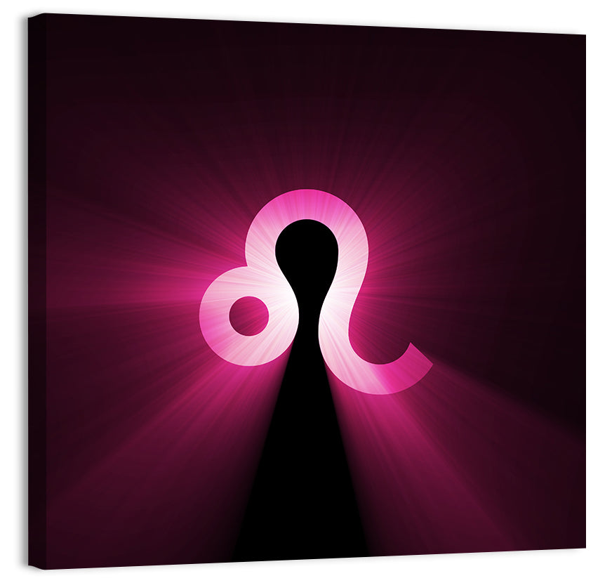 Leo Symbol Wall Art