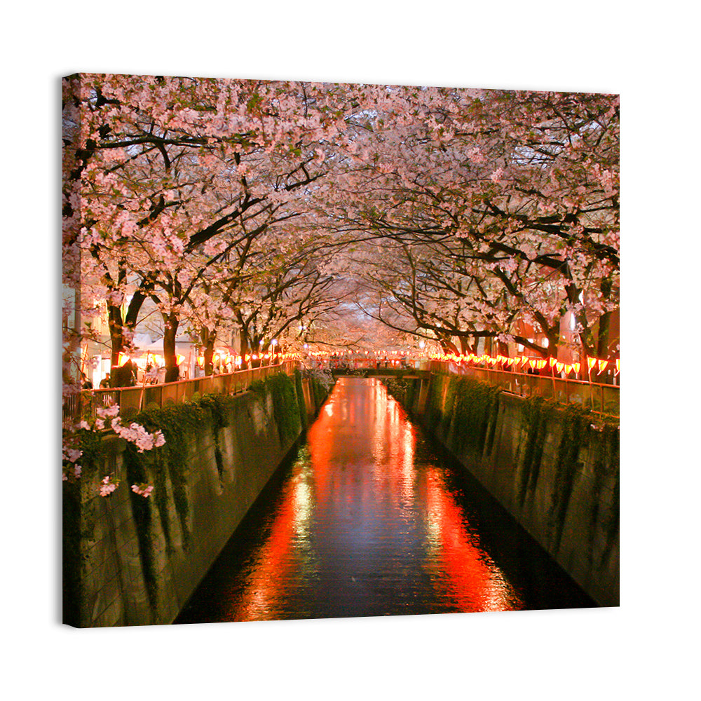 Meguro Cherry Blossom Wall Art