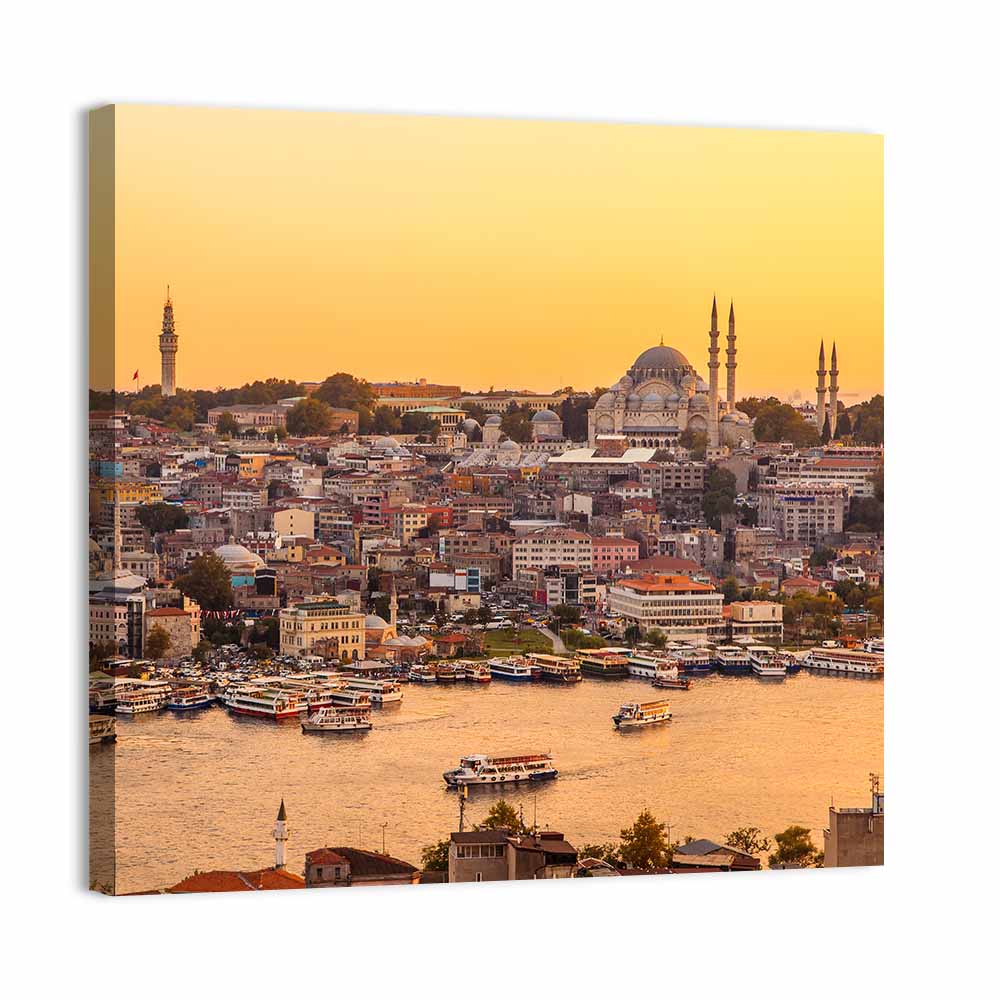 Golden Horn Bay Wall Art