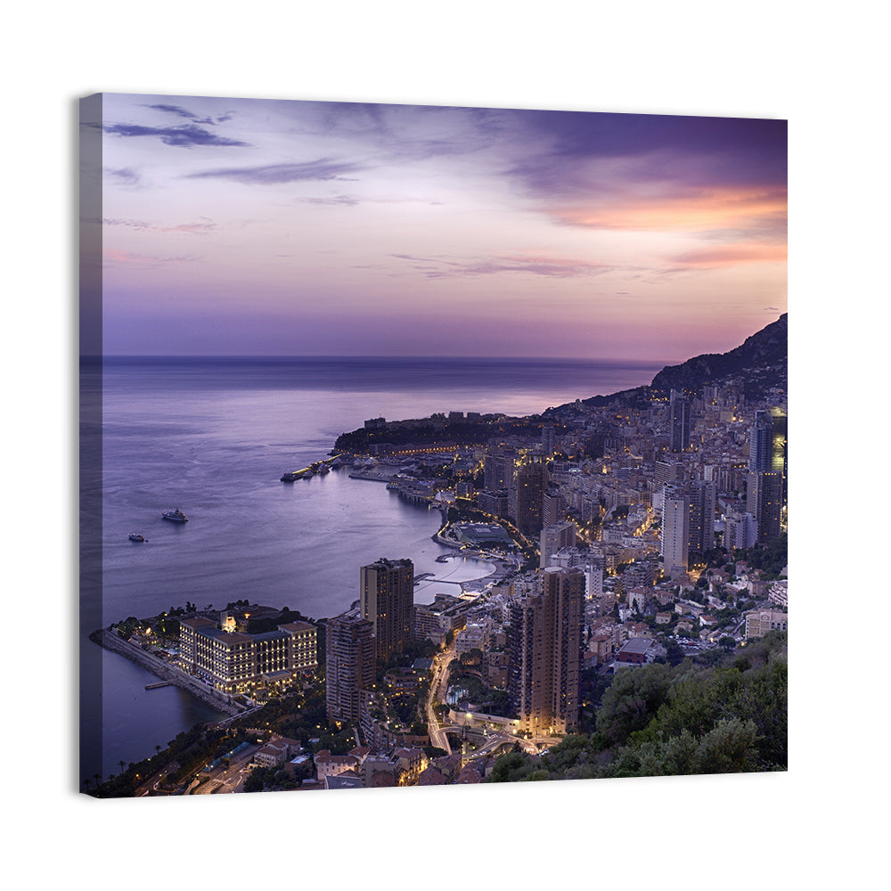 Monte Carlo City Wall Art