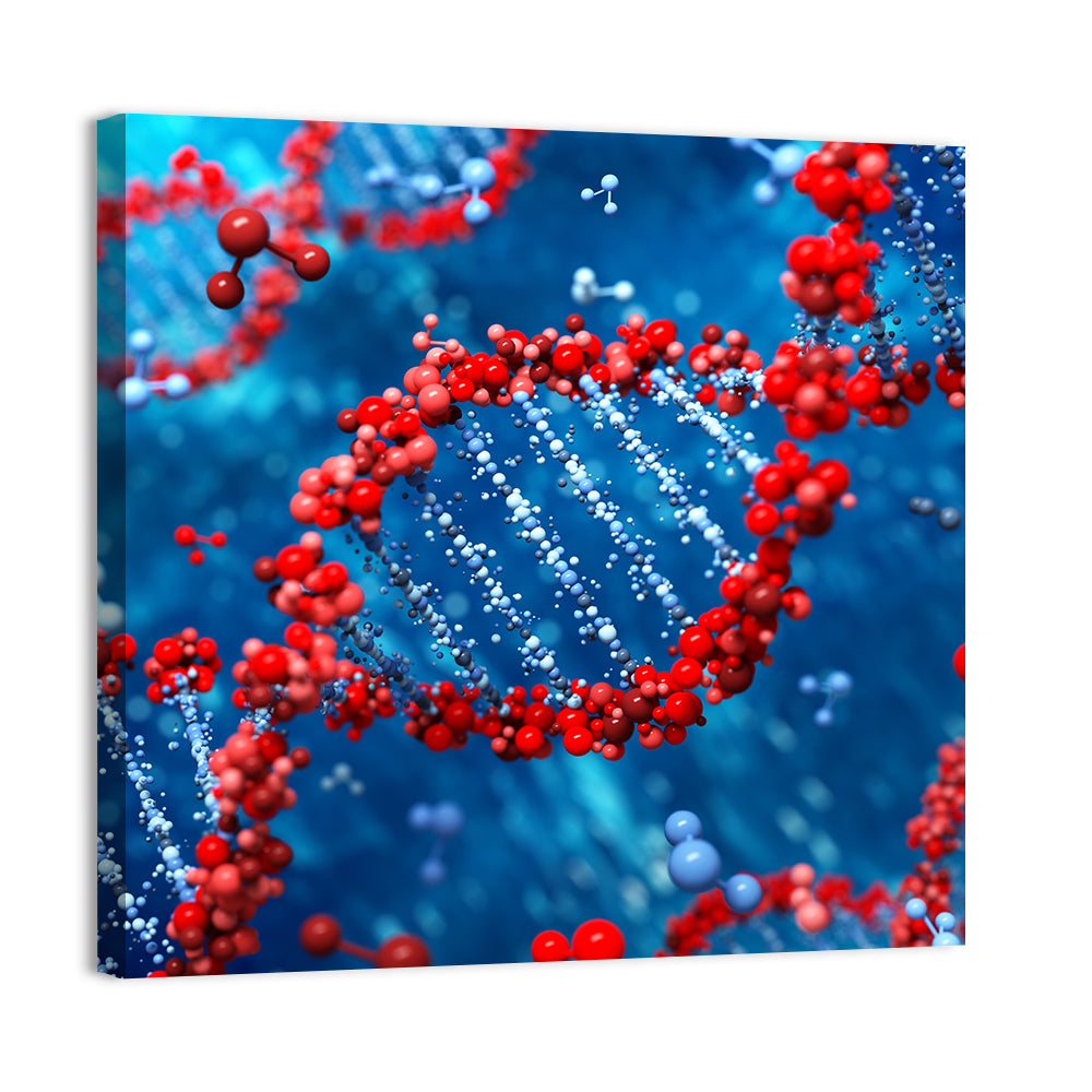 DNA Abstract Wall Art