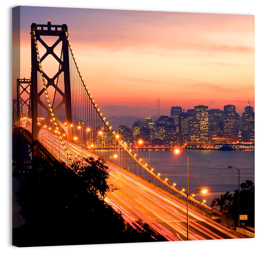 San Francisco Bay Bridge Wall Art