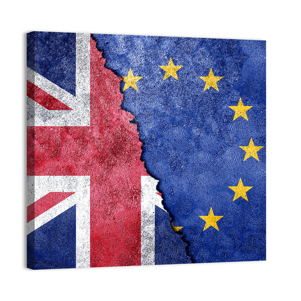 Brexit Flag Wall Art