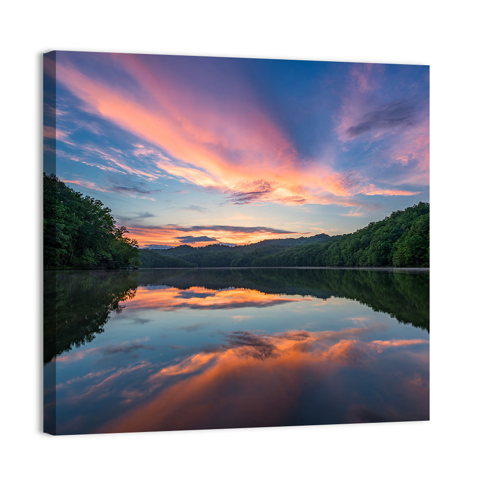 Appalachian Mountains Lake Wall Art