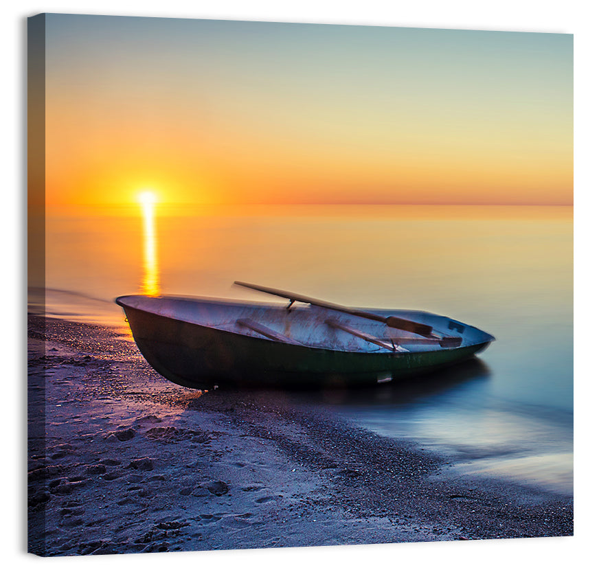 Fishing Boat & Seascape Wall Art