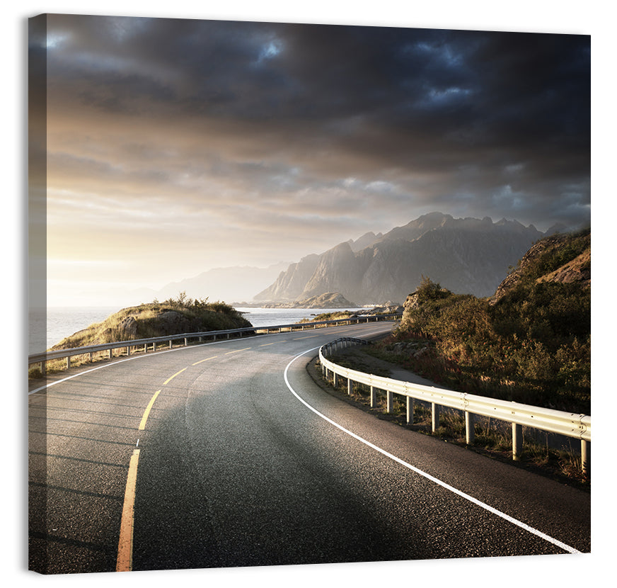 Lofoten Island Road Wall Art
