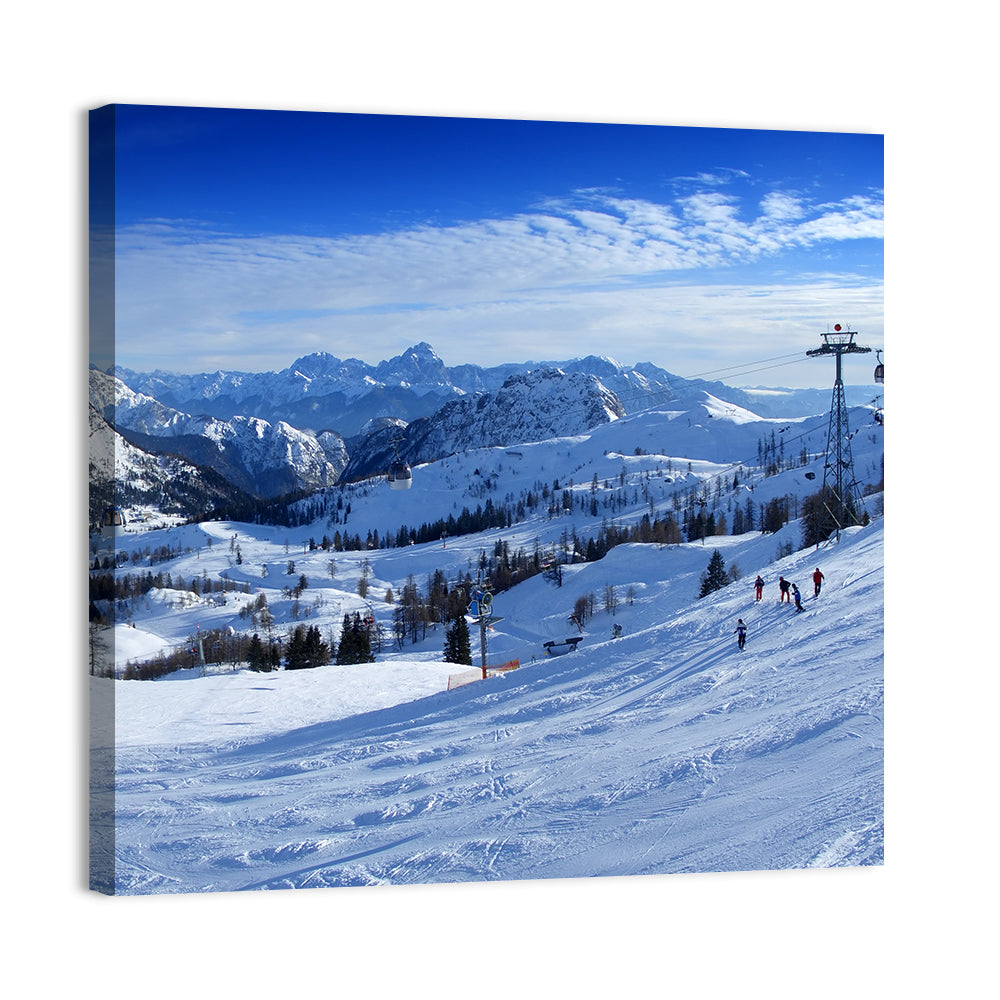 Nassfeld Ski Resort Wall Art