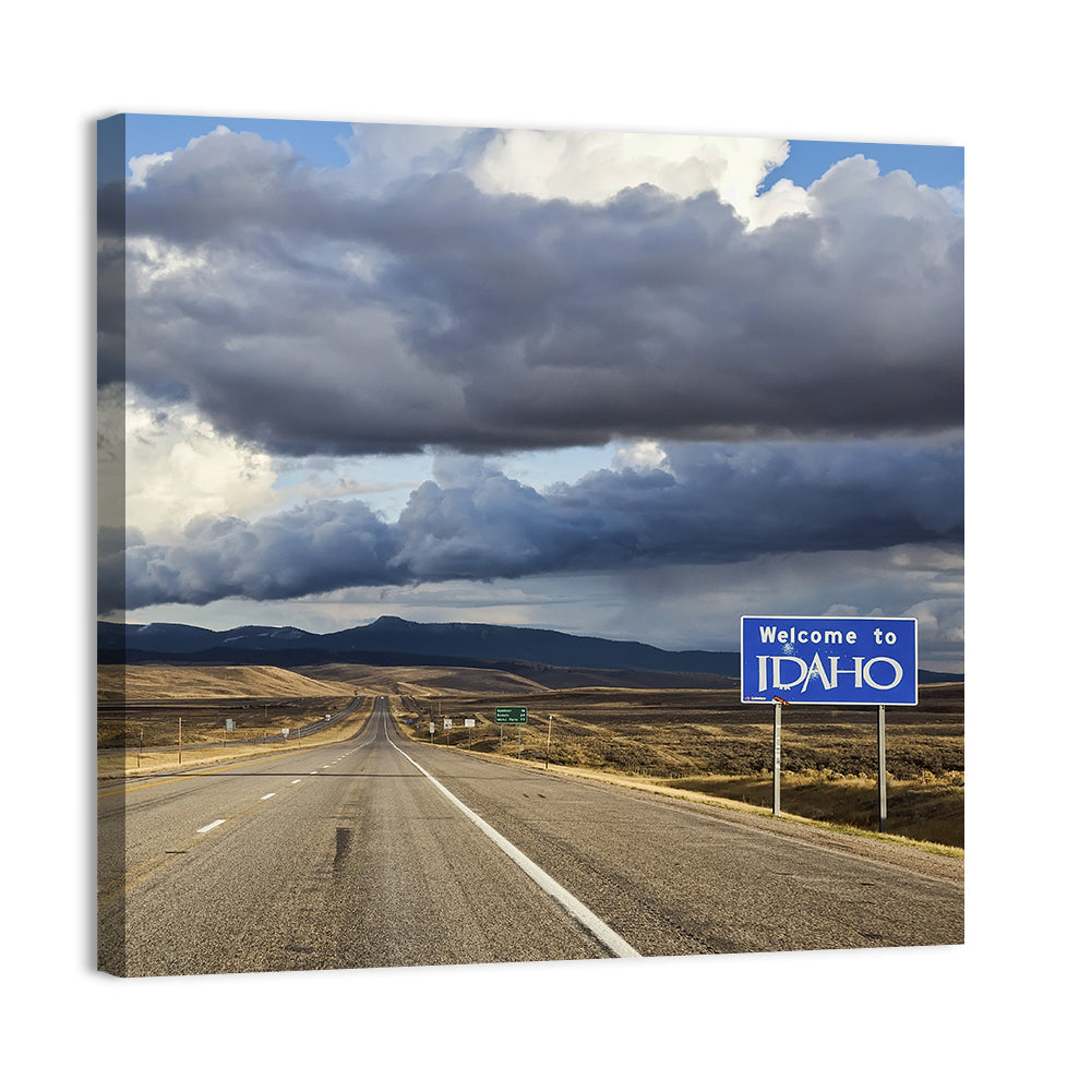 Idaho Highway Wall Art