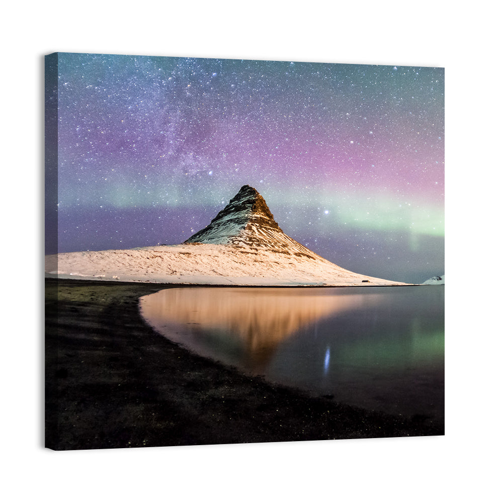 Kirkjufell & Milky Way Wall Art
