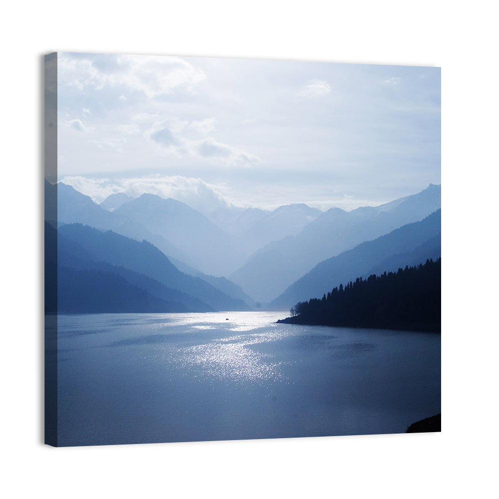 Xinjiang Mountains Lake Wall Art