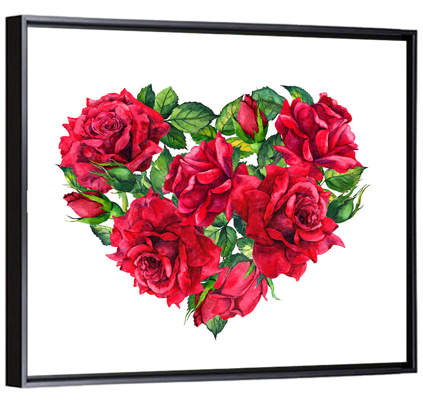 Floral Heart Wall Art