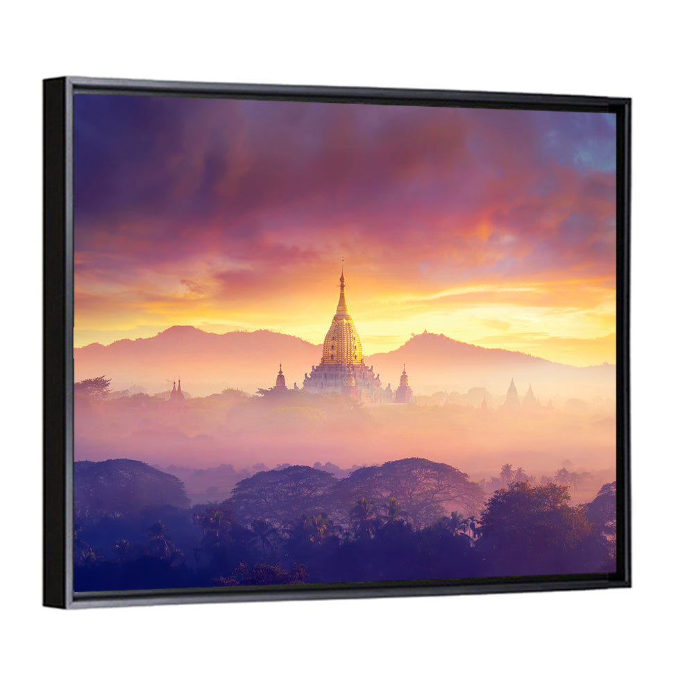 Buddhist Stupas Wall Art