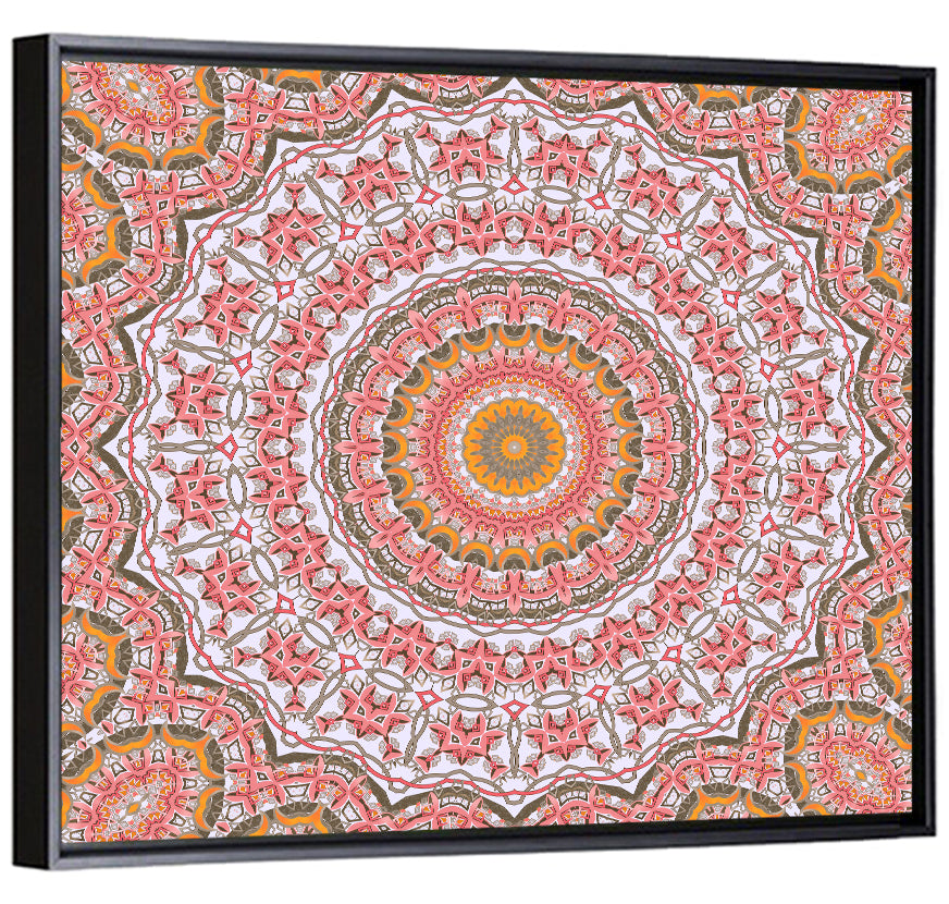 Round Mosaic Mandala Wall Art