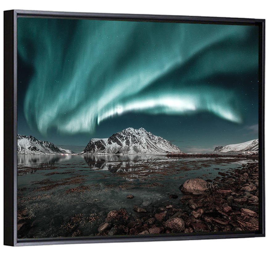 Lofoten Northern Lights Wall Art