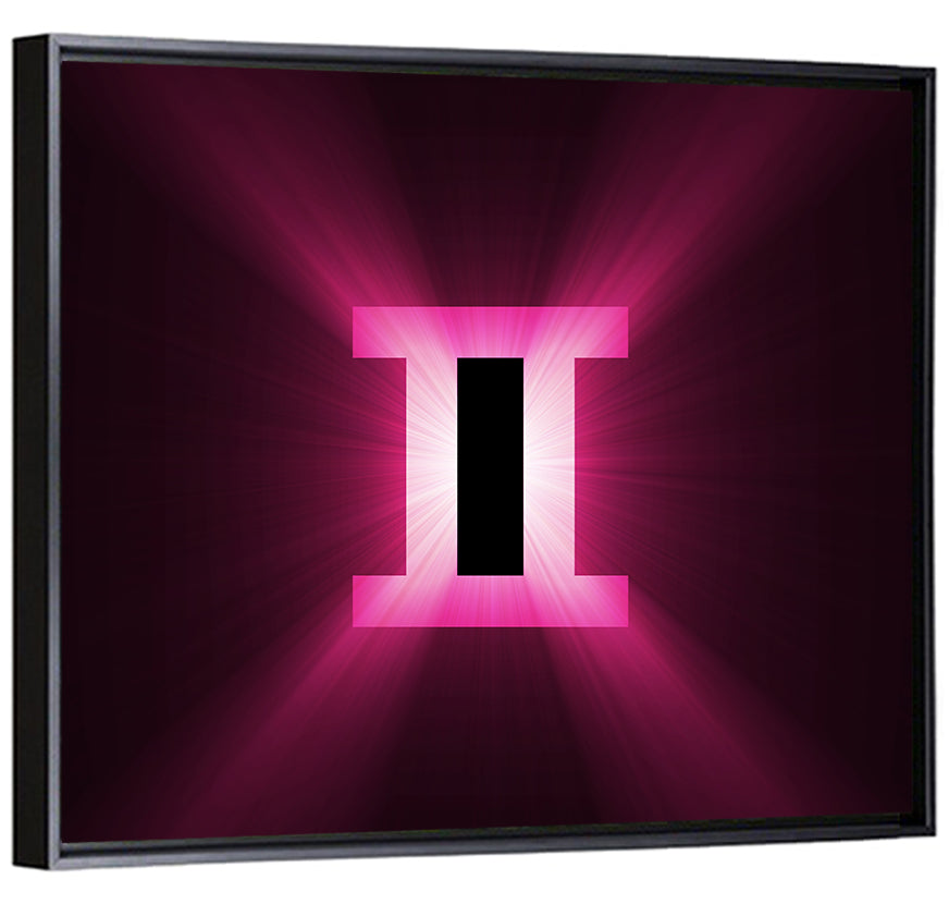 Gemini Symbol Wall Art