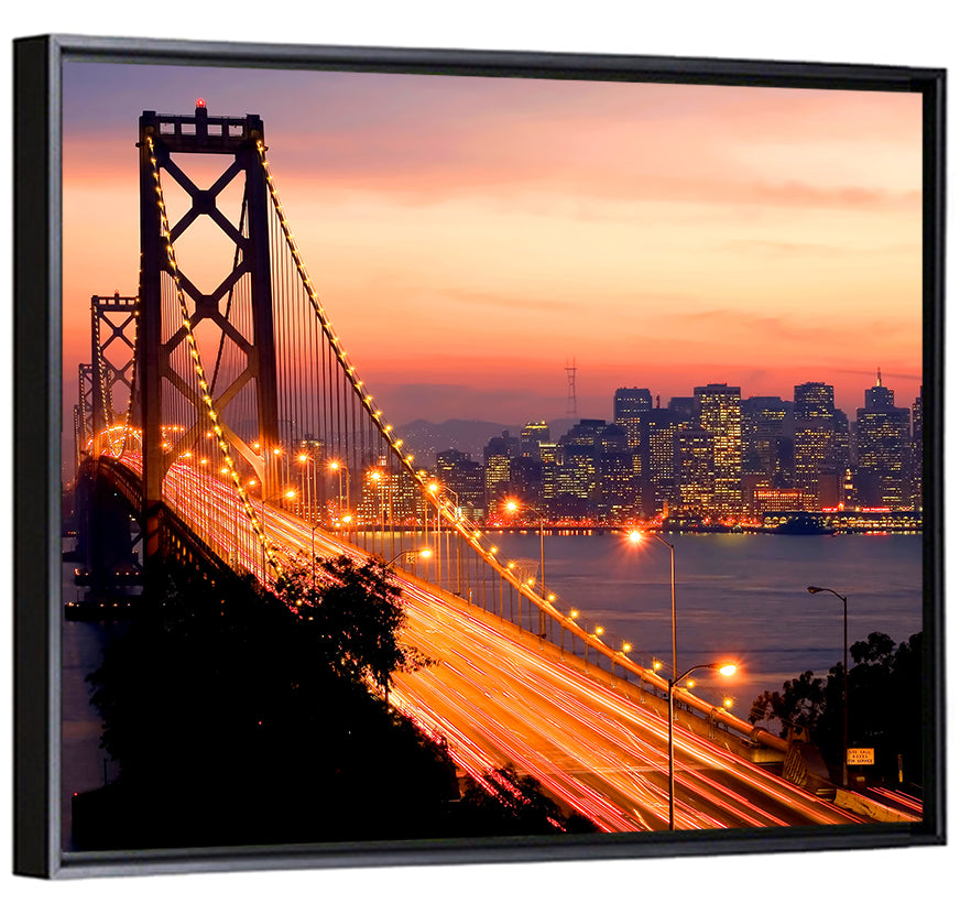 San Francisco Bay Bridge Wall Art