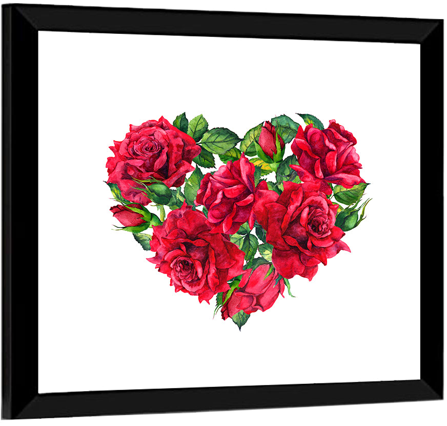 Floral Heart Wall Art
