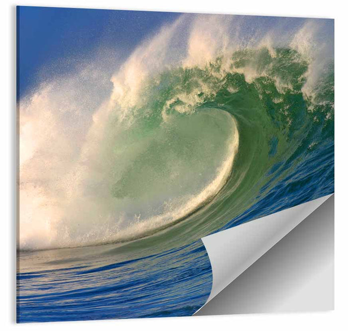 Waimea Shorebreak Wave Wall Art as a poster print