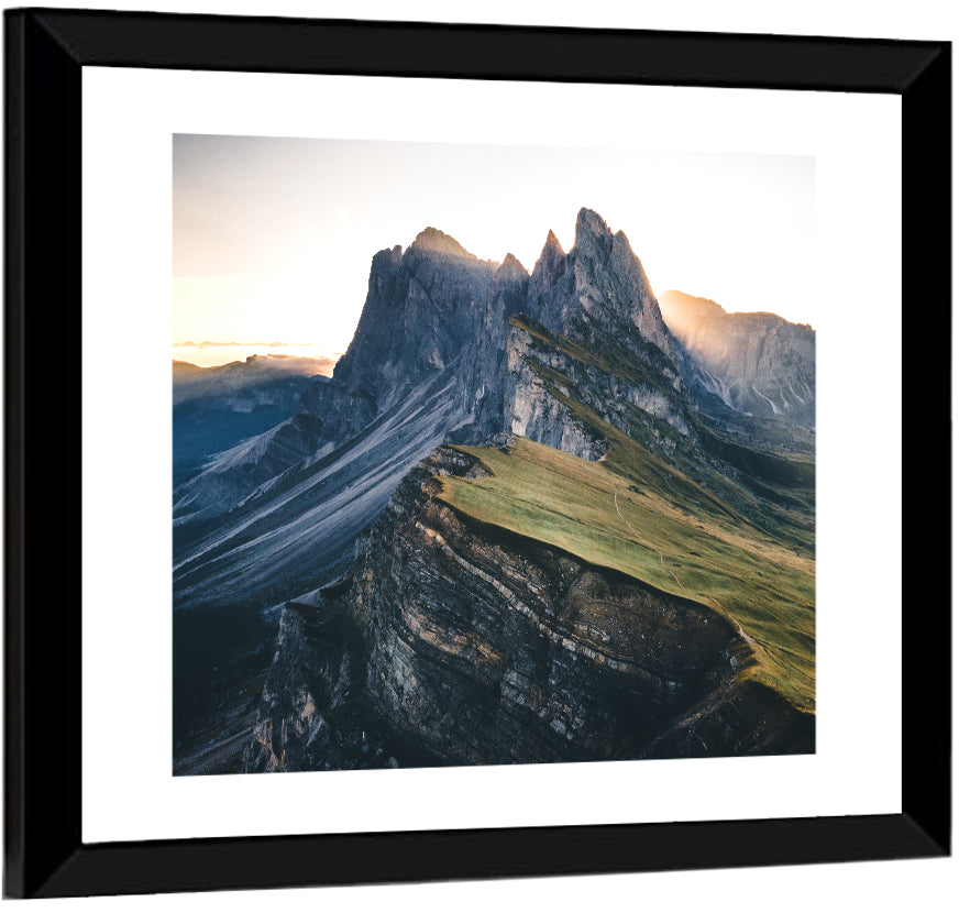 Seceda Mountain Wall Art