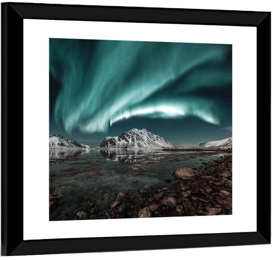 Lofoten Northern Lights Wall Art