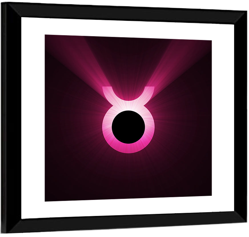 Taurus Symbol Wall Art