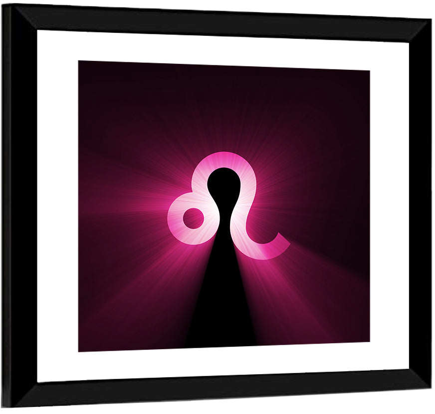 Leo Symbol Wall Art