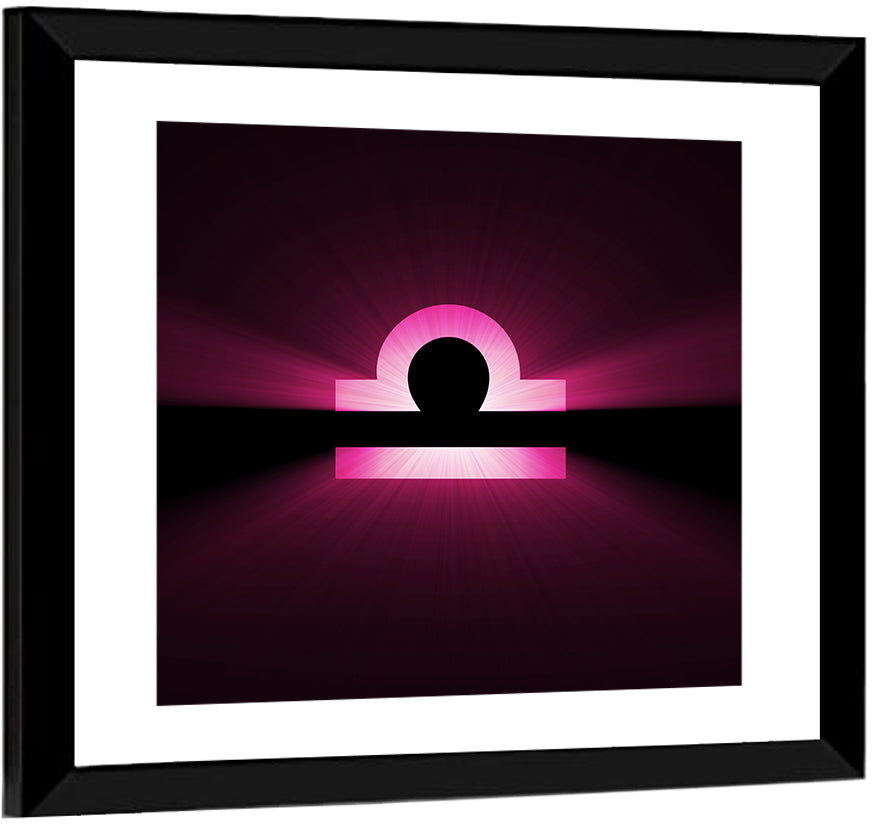 Libra Symbol Wall Art