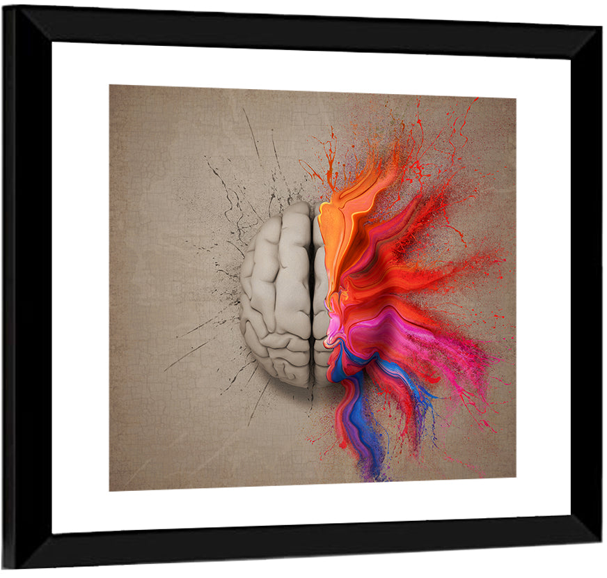 Creative Brain Wall Art