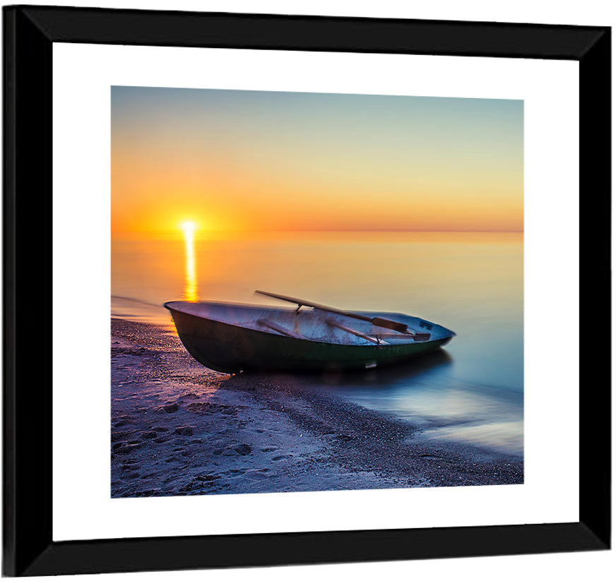 Fishing Boat & Seascape Wall Art