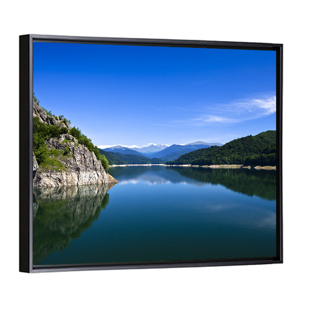 Calm Mountains Lake Wall Art