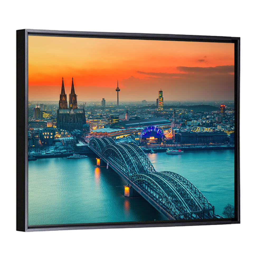 Hohenzollern Bridge Wall Art