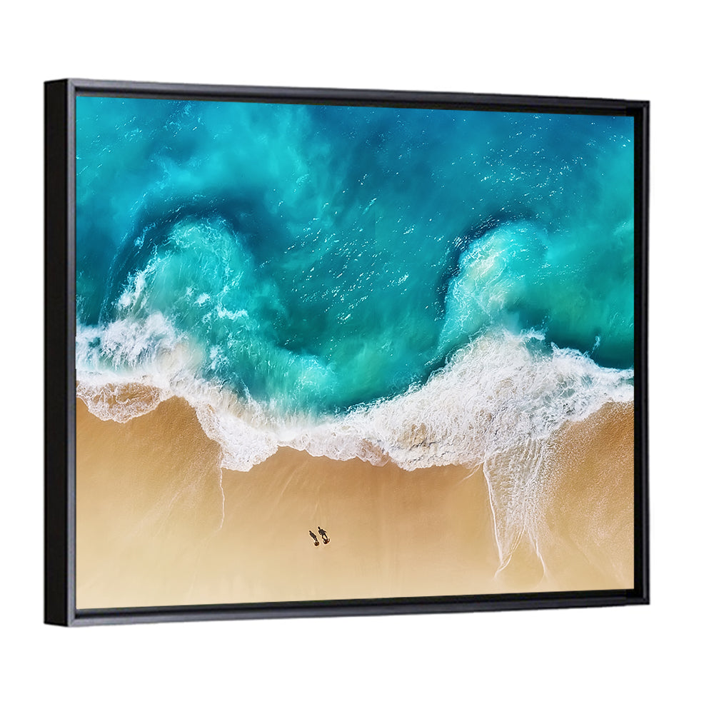 Turquoise Beach Coast Wall Art