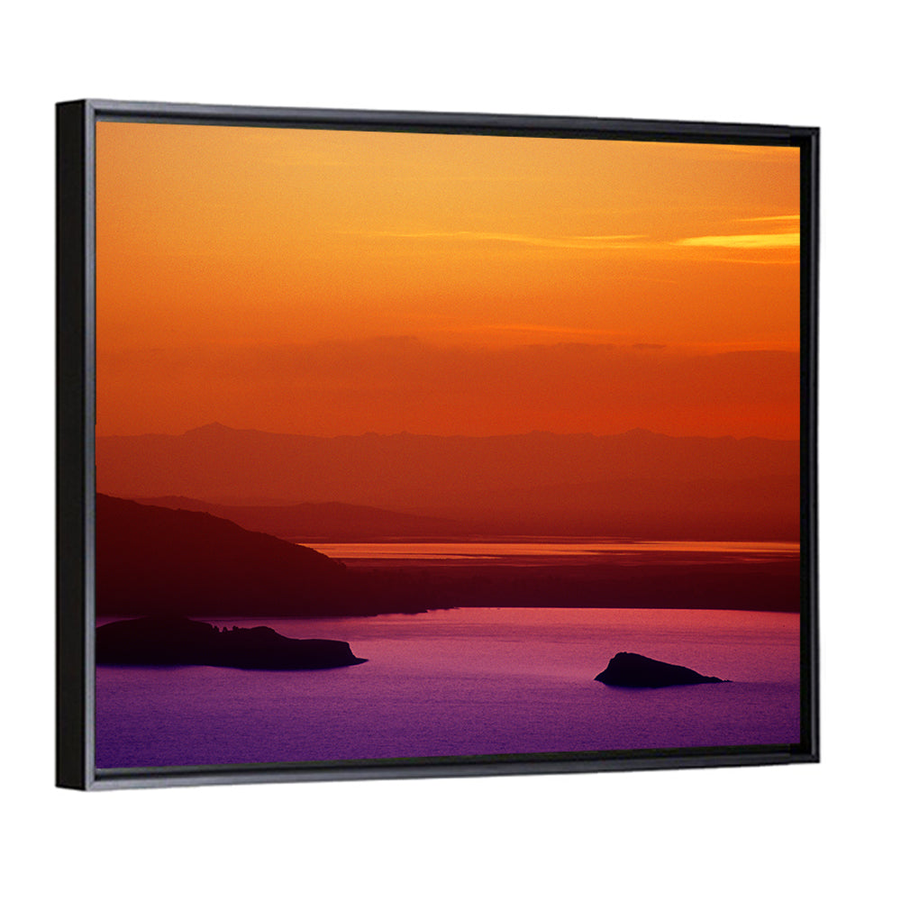 Lake Titicaca Sunset Wall Art