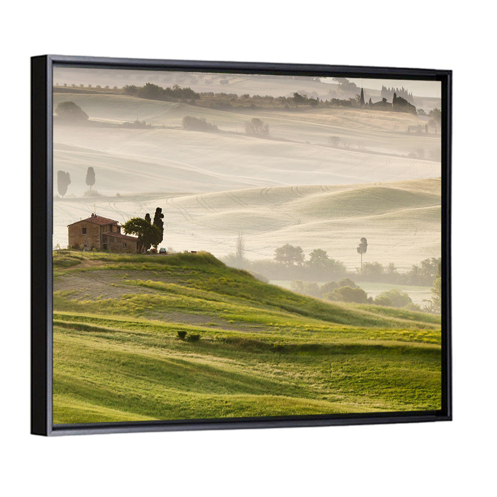 Foggy Tuscany Wall Art