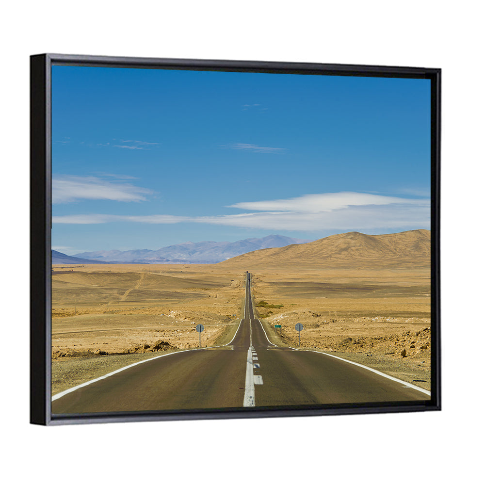 Atacama Desert Road Wall Art