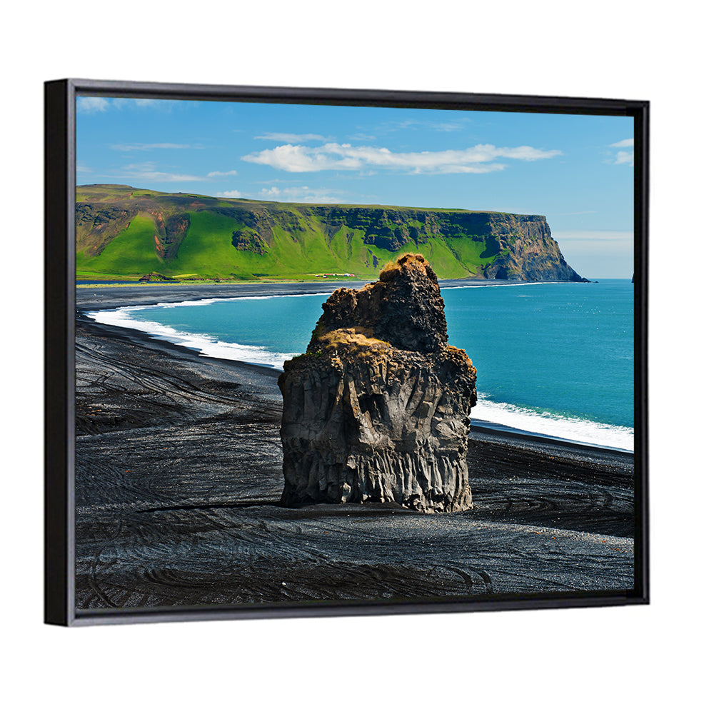 Dyrhólaey Volcanic Beach Wall Art
