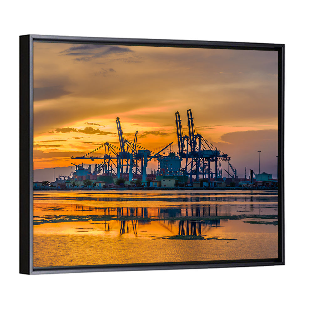 Djibouti Port Wall Art