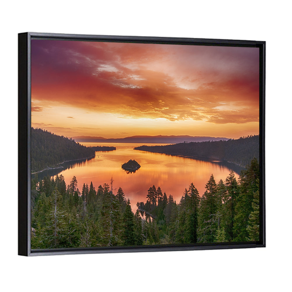 Lake Tahoe Sunrise Wall Art