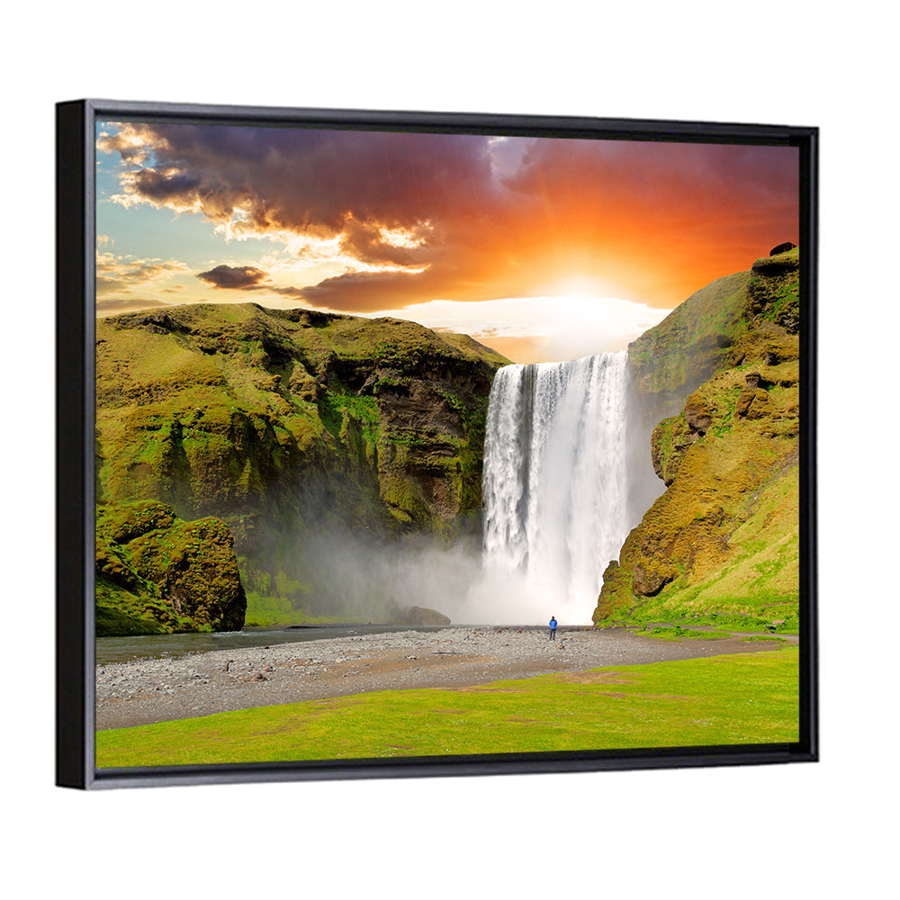Skogafoss Waterfall Wall Art