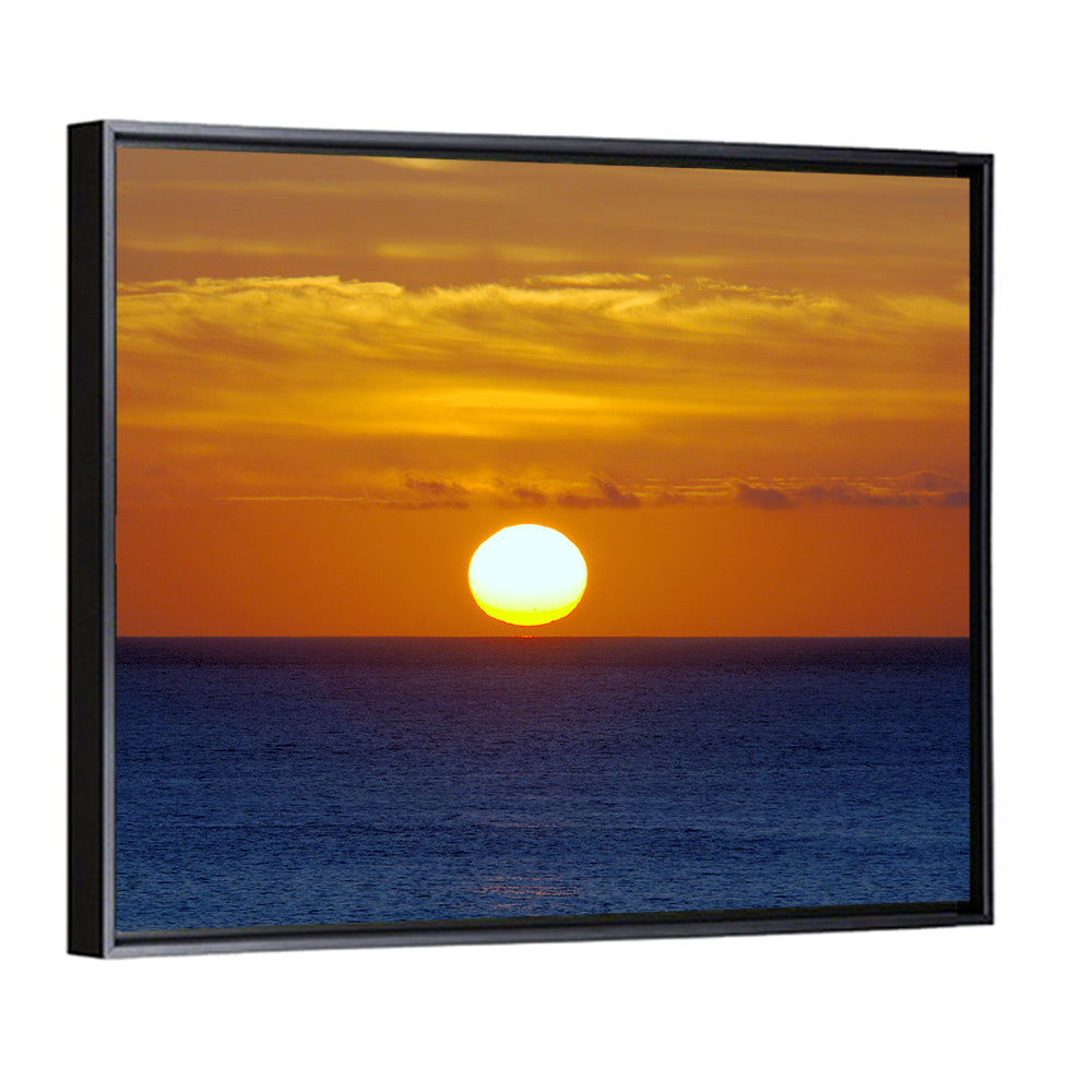 Pacific Ocean Sunrise Wall Art