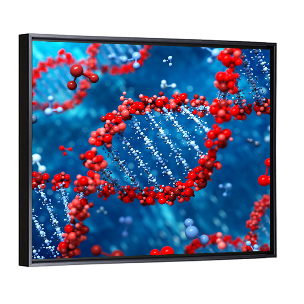 DNA Abstract Wall Art