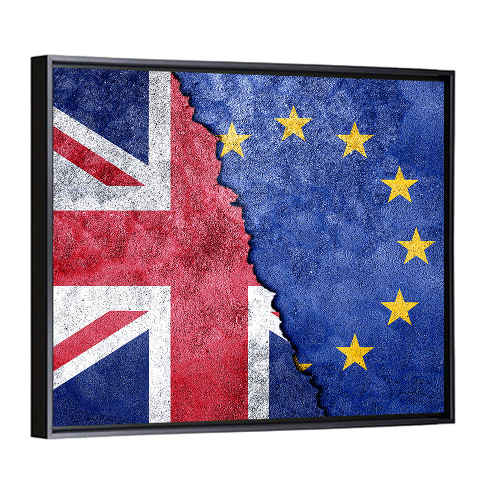 Brexit Flag Wall Art