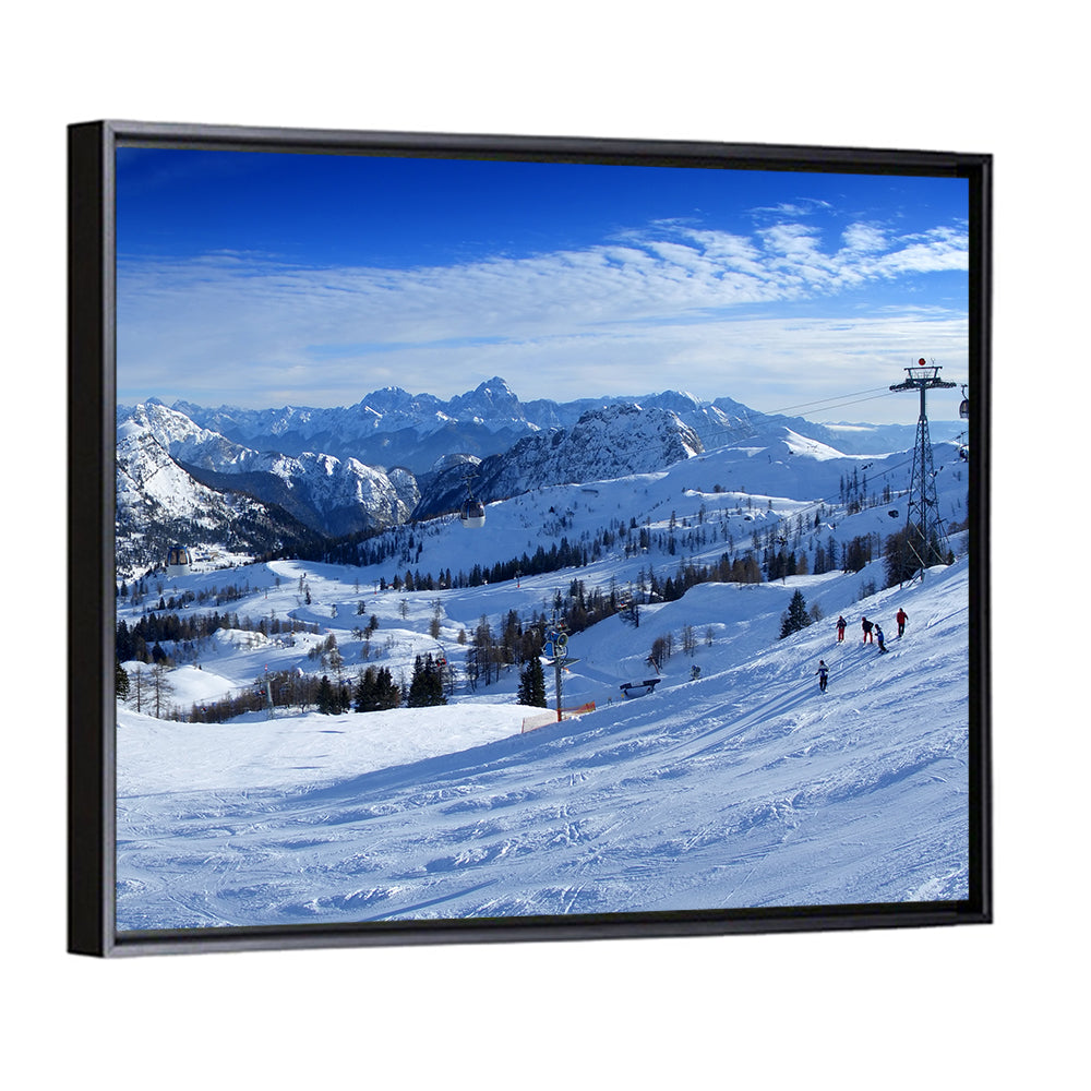 Nassfeld Ski Resort Wall Art