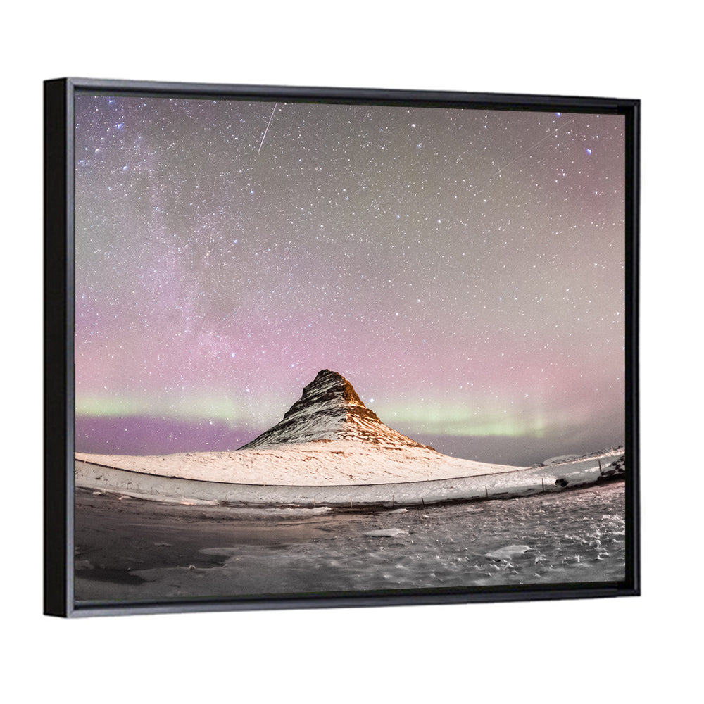 Snowy Kirkjufell Wall Art