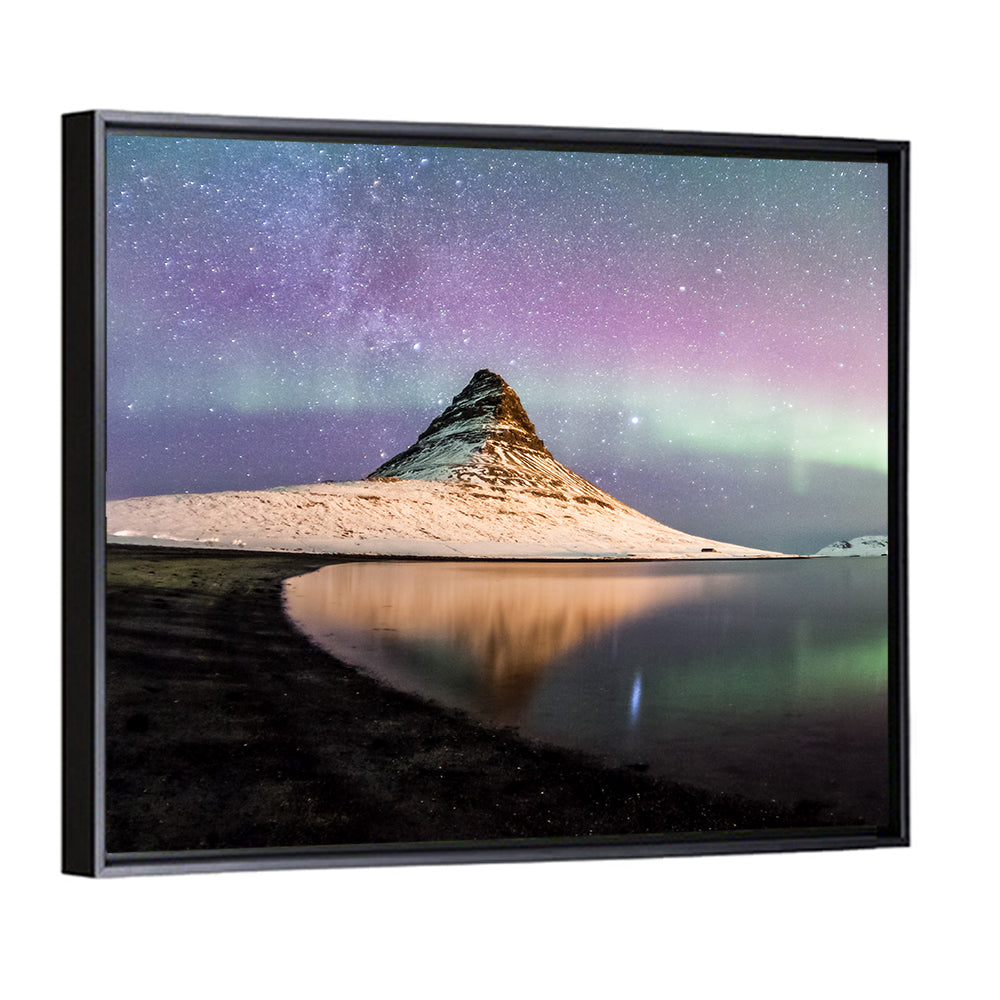 Kirkjufell & Milky Way Wall Art