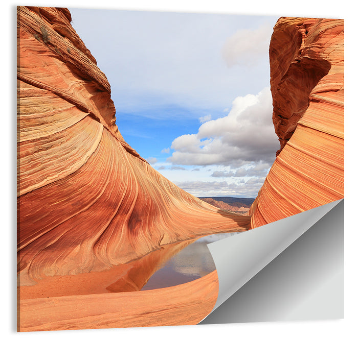 The Wave at Coyote Buttes Wall Art as a poster print