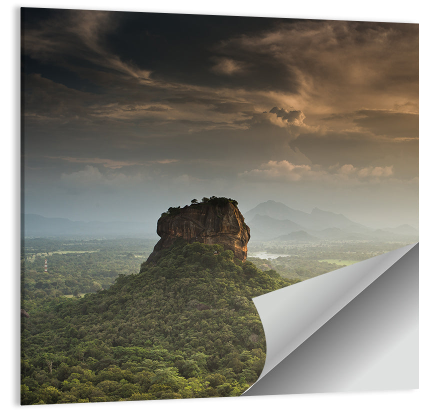 Sigiriya Lion Rock Wall Art